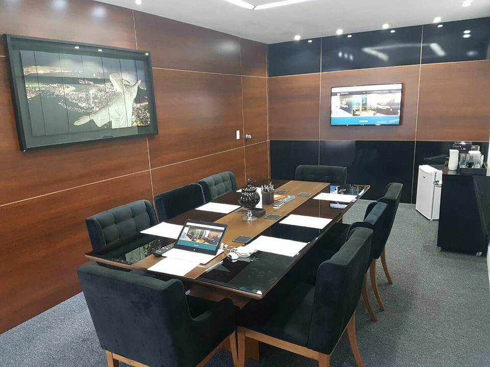Sala de reunião Coelho e Costa